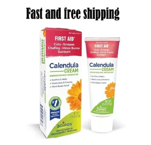 Boiron Crema di Calendula per Pronto Soccorso, Piccole Ustioni, Tagli, Graffi, 2,5 oz - Foto 1 di 4