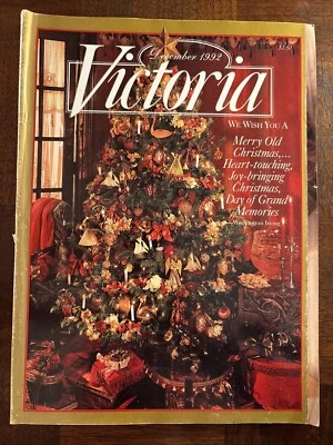 Vintage December 1992 Victoria, Holiday Magazine Preowned  Foto 1 de 3