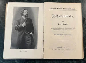 Heath's Modern Language Ser: L'Arrabbiata von Paul Heyse (1907 Hardcover) German - Foto 1 di 10