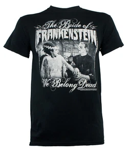 Authentic THE BRIDE OF FRANKENSTEIN We belong Dead T-Shirt S M L XL XXL NEW - Picture 1 of 7