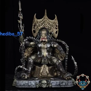 MUSE69 Studios Predator Throne Resin Statue Model 31'' High Sculptures INSTOCK - Picture 1 of 17