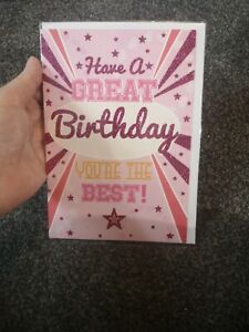 Lovely 'General' Ladies Birthday Card - Bargain Prices - Free P&P *No Offers* 50