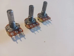 3 PCS B500k Potentiometer Linear Pot - Picture 1 of 4