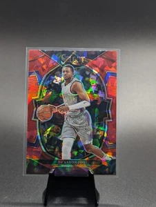 De'Aaron Fox 2022-23 Select Concourse Red Cracked Ice Sacramento Kings #13 - Picture 1 of 2