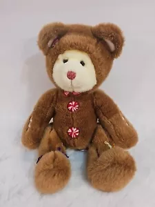 Russ Berrie 12 Zoll COOKIE Lebkuchenbär weiches Stofftier Urlaub Plüsch - Bild 1 von 8
