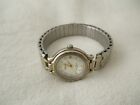 Medana Women's Gold & Silver Toned Wristwatch w/ Metal Expansion Band