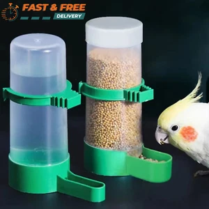 2pcs Automatic Random Bird Feeder For Parrot, For Food Feeding, Durable NEW - Picture 1 of 6