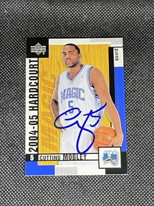 Cuttino Mobley Orlando Magic 2004-05 Hardcourt UD Signed Auto Card #63 ~ COA - Picture 1 of 3