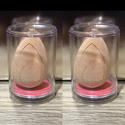 X2 Beauty Blender aplicador de esponja de maquillaje desnudo NUEVO Foto 1 de 4