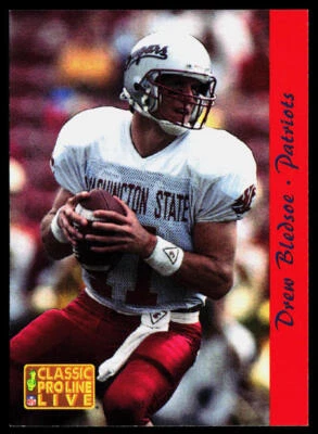 1993 Pro Line Live #174 Drew Bledsoe - Image 1 of 2