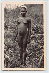 Zentralafrikanische Republik - ETHNISCHER AKT - Tochter von Oubangui - Veröffentlichung. R. Pauleau - Bild 1 von 2