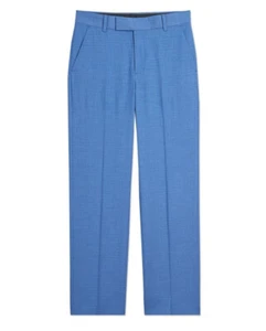 Calvin Klein Kids - Boys Dress Pant (Big Kid) (Blue) Size 20 - Picture 1 of 6