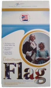 The United States Flag, VHS, Documentary, Young Patriots, Educational Series - Picture 1 of 14