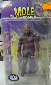 2000 Universal Studios Monsters the Mole People Mole Man serie 4 juguete de presentación lateral - Imagen 1 de 9