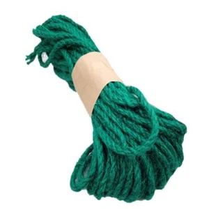 32ft. Long Green Jute String for DIY Household Art Craft Gardening 6mm Thickness - Zdjęcie 1 z 8