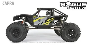 Piel envolvente gráfica corporal Axial Capra escala 1:10 - camuflaje dentado amarillo - Imagen 1 de 2