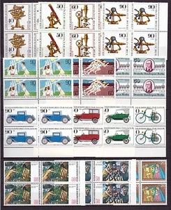 U0094) BERLIN 41 DIFFERENT BLOCKS OF FOUR MNH, 3 PICTURES 45689 - Picture 1 of 3