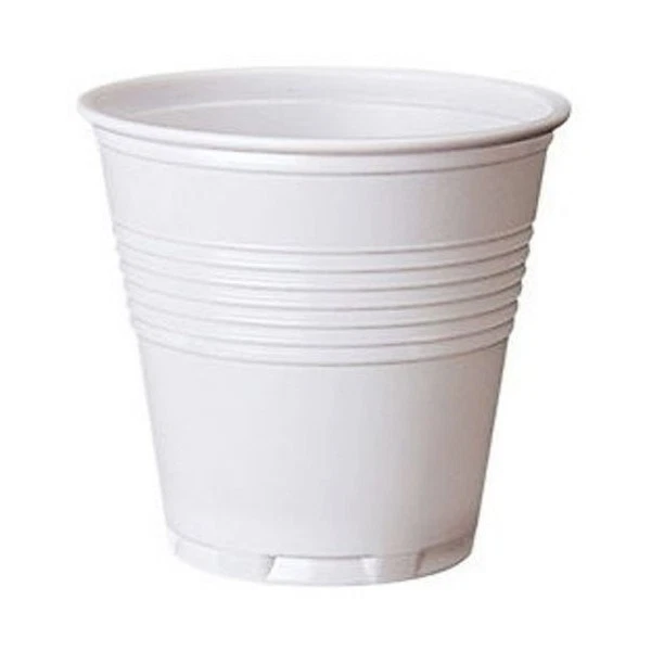 500 BICCHIERINI PLASTICA BIANCHI ML 80 BICCHIERI CAFFE' MONOUSO MACCHINETTA BI * - Immagine 1 di 1