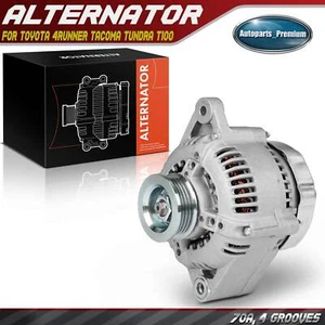 Alternator for Toyota 4Runner Tacoma Tundra T100 70 Amp 12V Clockwise 4-Groove - Picture 1 of 9