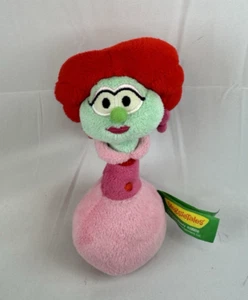 Vtg Big Ideas Veggie Tales Sweetpea Beauty DVD Plush Doll 6 " Toy Cute Princess - Picture 1 of 8