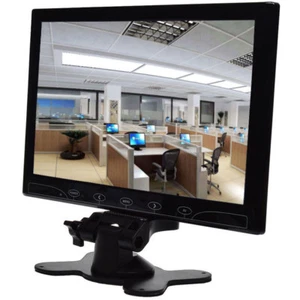 Ultra-Thin 10" LCD CCTV Monitor PC Screen AV VGA HDMI 1080p for DSLR Raspberry - Picture 1 of 12