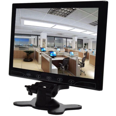 Ultra-Thin 10" LCD CCTV Monitor PC Screen AV VGA HDMI 1080p for DSLR Raspberry - Image 1 of 4