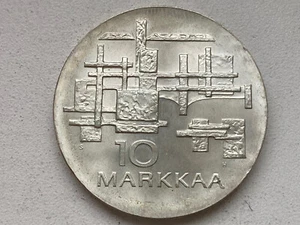 Finlandia Plata 10 Markkaa 1967 UNC - Imagen 1 de 2