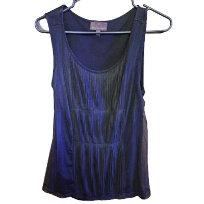 Fenn Wright Manson Womens Top Size M Black Blouse Sleeveless Casual Shirt - Image 1 of 3