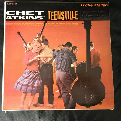 Chet Atkins TEENSVILLE RCA Victor Living Stereo 1960 IMPORT Lp Vinyl Record - Image 1 of 4