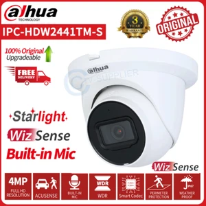 Dahua Wizsense 4MP IPC-HDW2441TM-S Built in MIC IP67 IR POE IP Camera SMD Plus - Bild 1 von 14