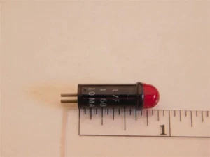 4 Vintage Littelfuse 900-160J-061RN 5V 10mA LED Panel Mount LED Pilot Lamp - Picture 1 of 1