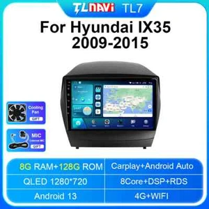 Reproductor multimedia GPS Carplay DSP para Hyundai Tucson 2 LM IX35 2009-15 - Imagen 1 de 27
