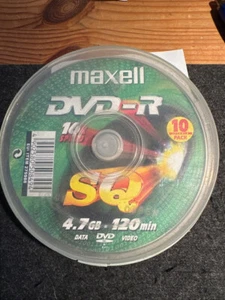 MAXELL DVD-R 4,7 GB -120 Min 16x Speed 8 Stück - Bild 1 von 1
