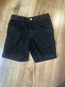Volcom Shorts 4T Black Boys Kids Frickin Chinos Adjustable Waist - Picture 1 of 6