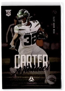 2021 Panini Chronicles Michael Carter RC #207 Luminance Aggiornamento Esordienti Pink Jets - Foto 1 di 2