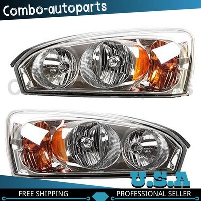 Left Right Headlight Assembly TYC for 2004-2008 Chevrolet Malibu - Image 1 of 3