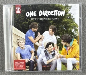 ONE DIRECTION Live While We're Young CD Single with POSTER 2012 1D "I Want" - Picture 1 of 6