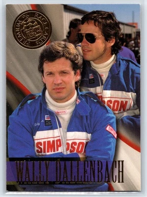 1996 Press Pass Premium Wally Dallenbach Bud Moore Engineering #30 - Image 1 of 2