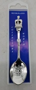 Collector’s World Silver Plated London Spoon by Jean Manson Sceptre - Picture 1 of 5