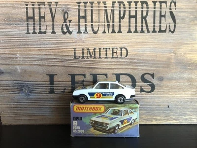 Matchbox Superfast n.9C-1.Prima versione Mint 1.First IMBALLO ORIGINALE VNM del 1977 - Immagine 1 di 4