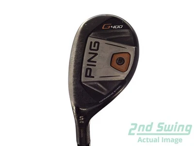 Ping G400 Hybrid 5 Hybrid 26° Graphite Regular Left 39.0in - Image 1 of 4