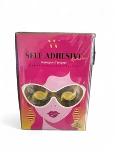 Self Adhesive Eyelashes Lash Clusters 8 Pairs Reusable Black 3 Seconds to Apply - Picture 1 of 5