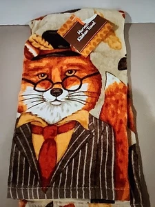 Harvest Fox Kitchen Towel - Picture 1 of 4