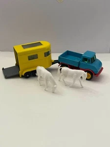 Vintage Lesney Matchbox -  Unimog Truck #49 - Pony Trailer #23 - Picture 1 of 17