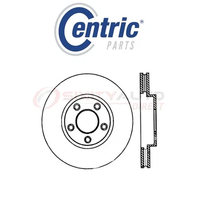 Centric C-TEK Disc Brake Rotor for 2002-2004 Chevrolet Venture 3.4L V6 - Kit vp - Image 1 of 4