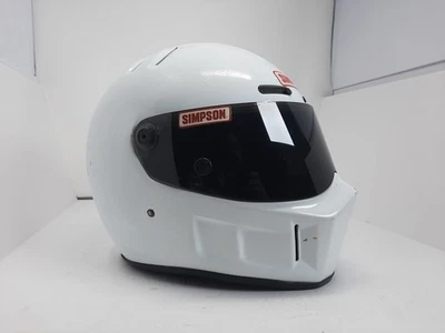 Simpson Super Bandit 13 Motorcycle Helmet Hat Size S - READ - Image 1 of 4