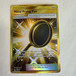 Pokemon Metall Bratpfanne 144/131 Verbotenes Licht Gold Secret Rare Holo NM - Bild 1 von 4