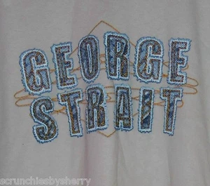 Camiseta de Concierto George Strait Hombres Damas Gris Camisa de Cantante de Country M L XL 2XL - Imagen 1 de 6