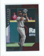 2003 Donruss Team Heroes Stat Line #9 Garret Anderson Angels 044/123