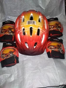 Kids Bike Helmet Power Rangers Mystic Force Knee elbow pads 6-12 Unused - Picture 1 of 11